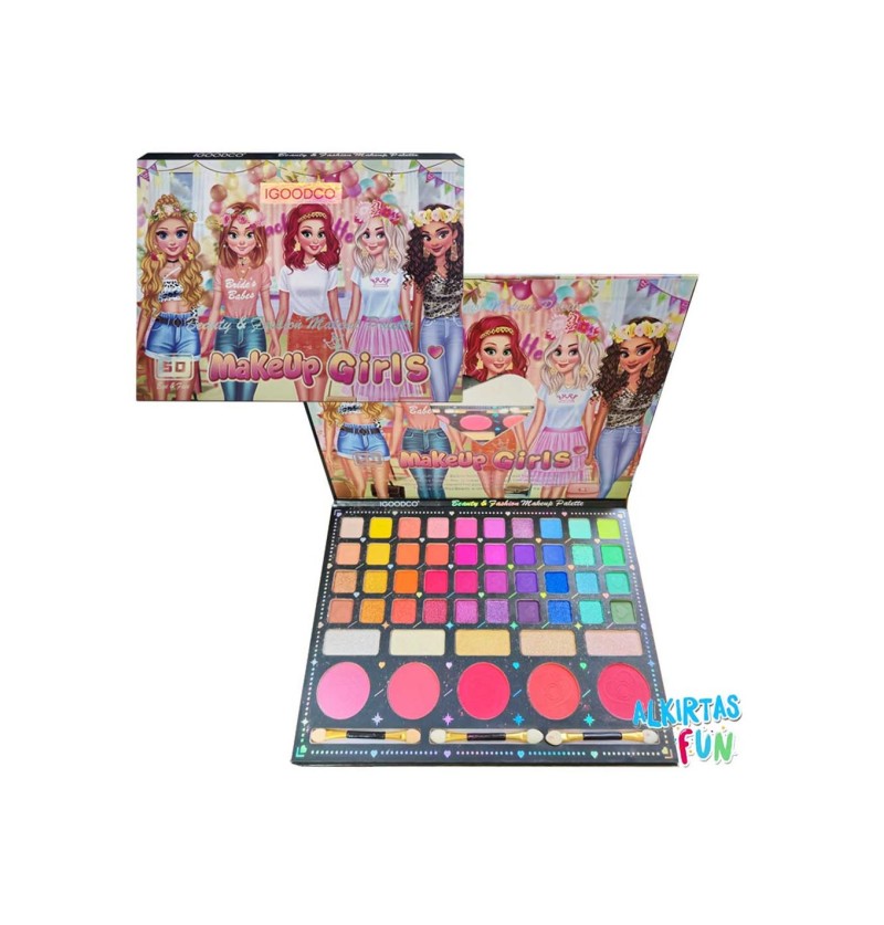 Vaikiška makiažo paletė