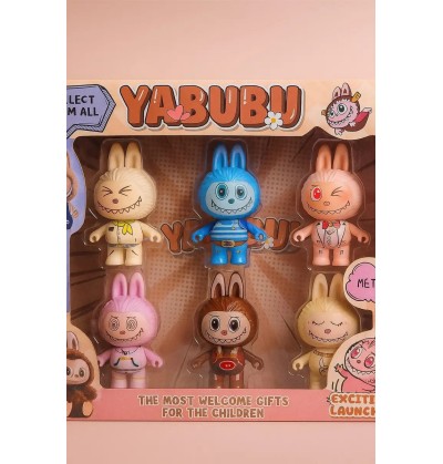 Labubu figūrėlių rinkinys