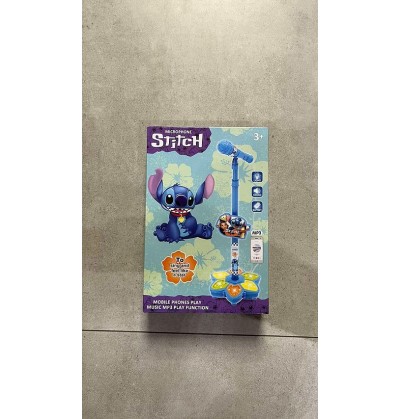 Stitch karaokė mikrofonas su stovu