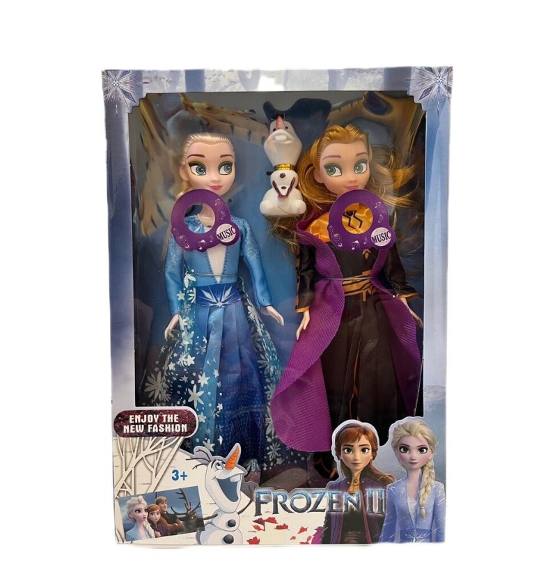 Dainuojančios Frozen lėlės